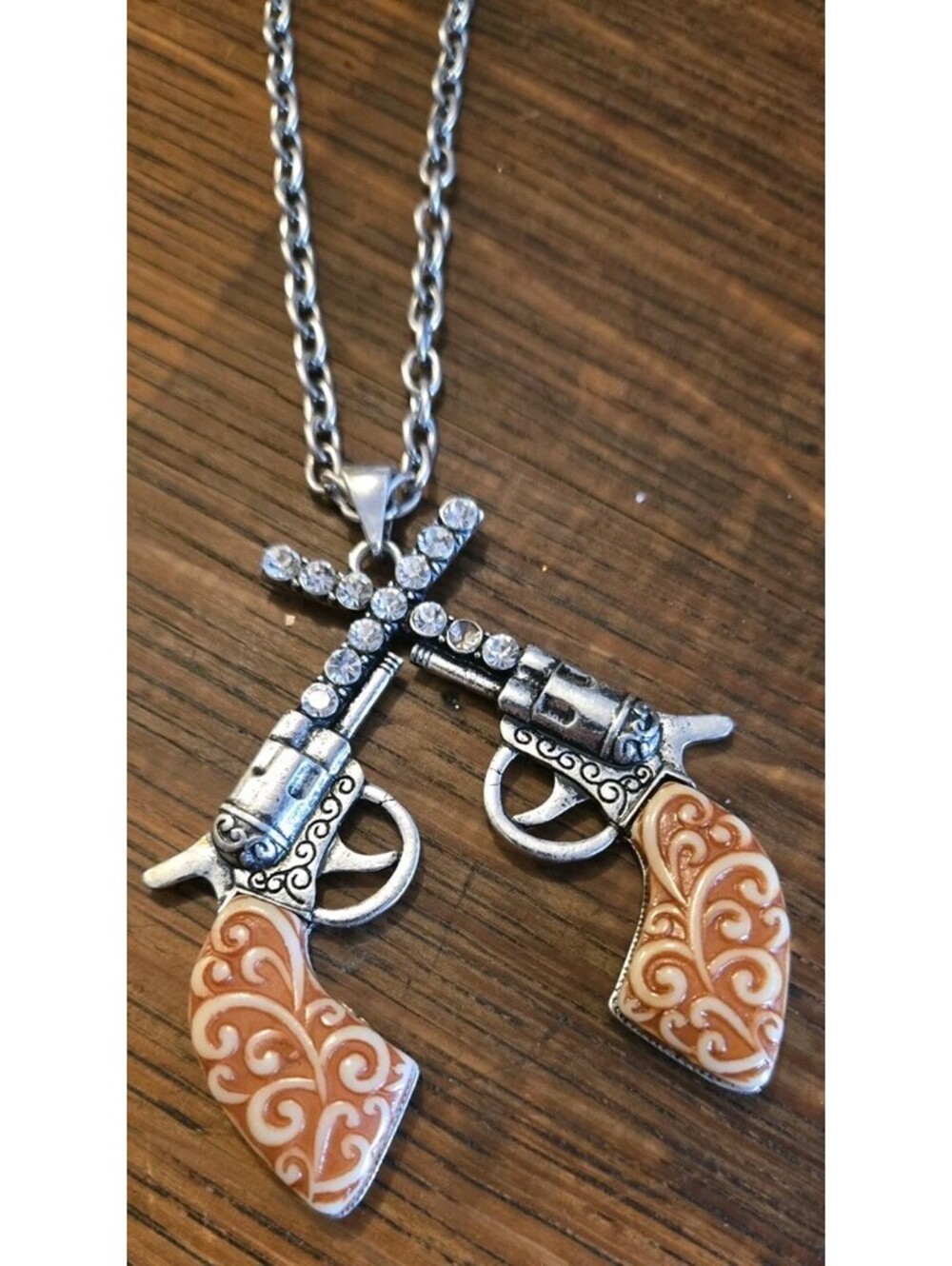 Da Vinci Unique Western Jewelry Necklace Earrings & Earrings Pendant 3.5x2.5"20"